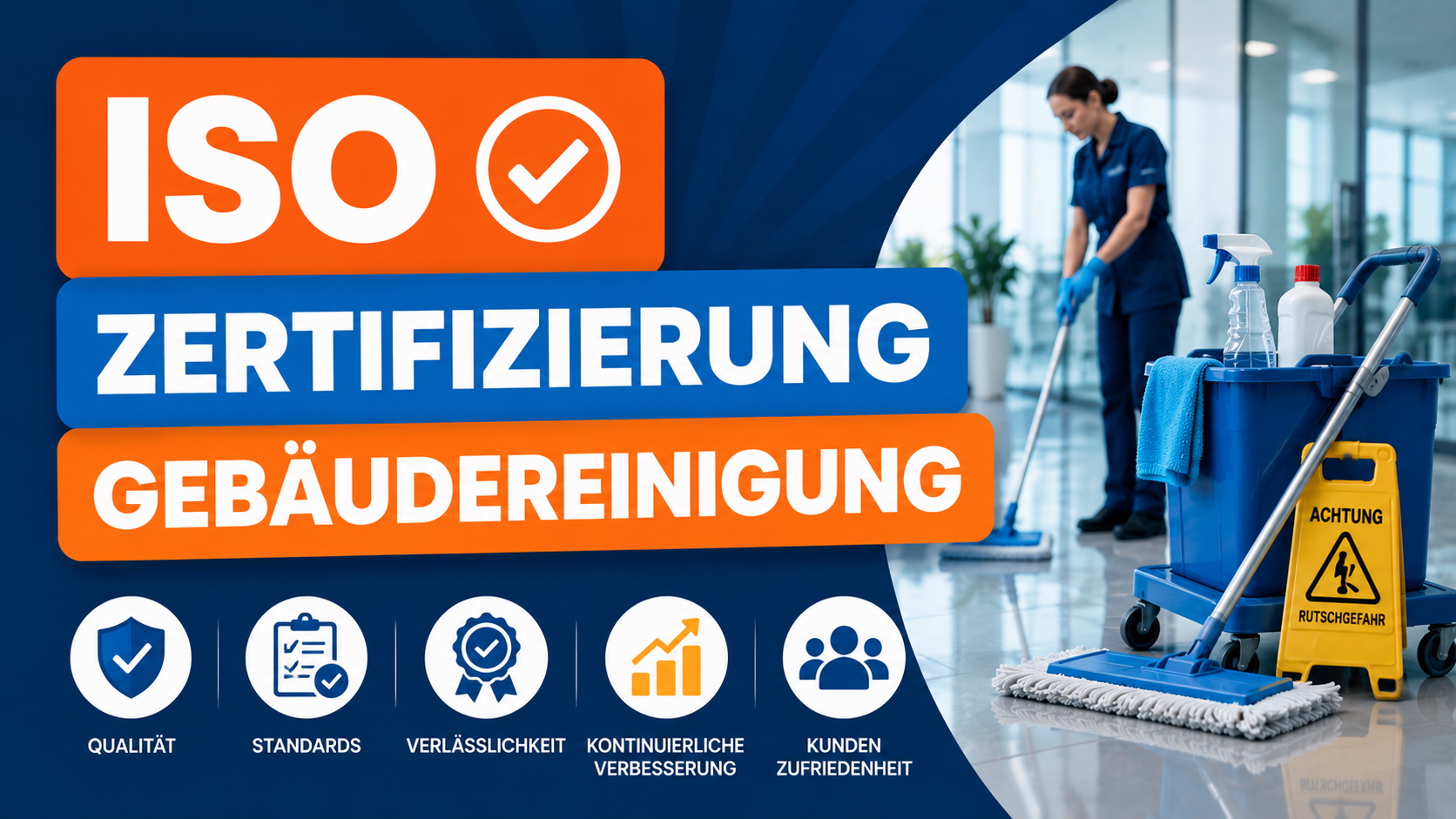 ISO Certification for Building Cleaning: Demonstrating Quality and Reliability ISO Certification for Building Cleaning – Quality, Standards, Reliability, and Customer Satisfaction through ISO Certification in Cleaning Companies
