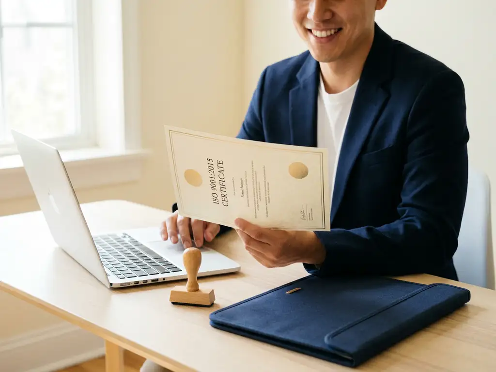 iso-zertifizierung-kleinunternehmen-compliance.jpg Wie funktioniert die ISO 42001 Zertifizierung für kleine Unternehmen?